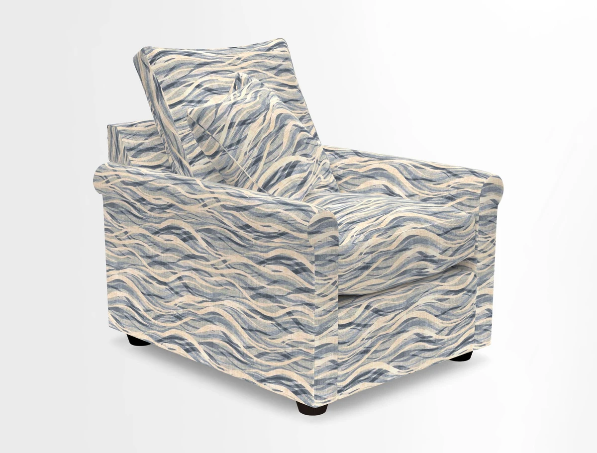 Sketch chair in Two Tone Plain Biscuit