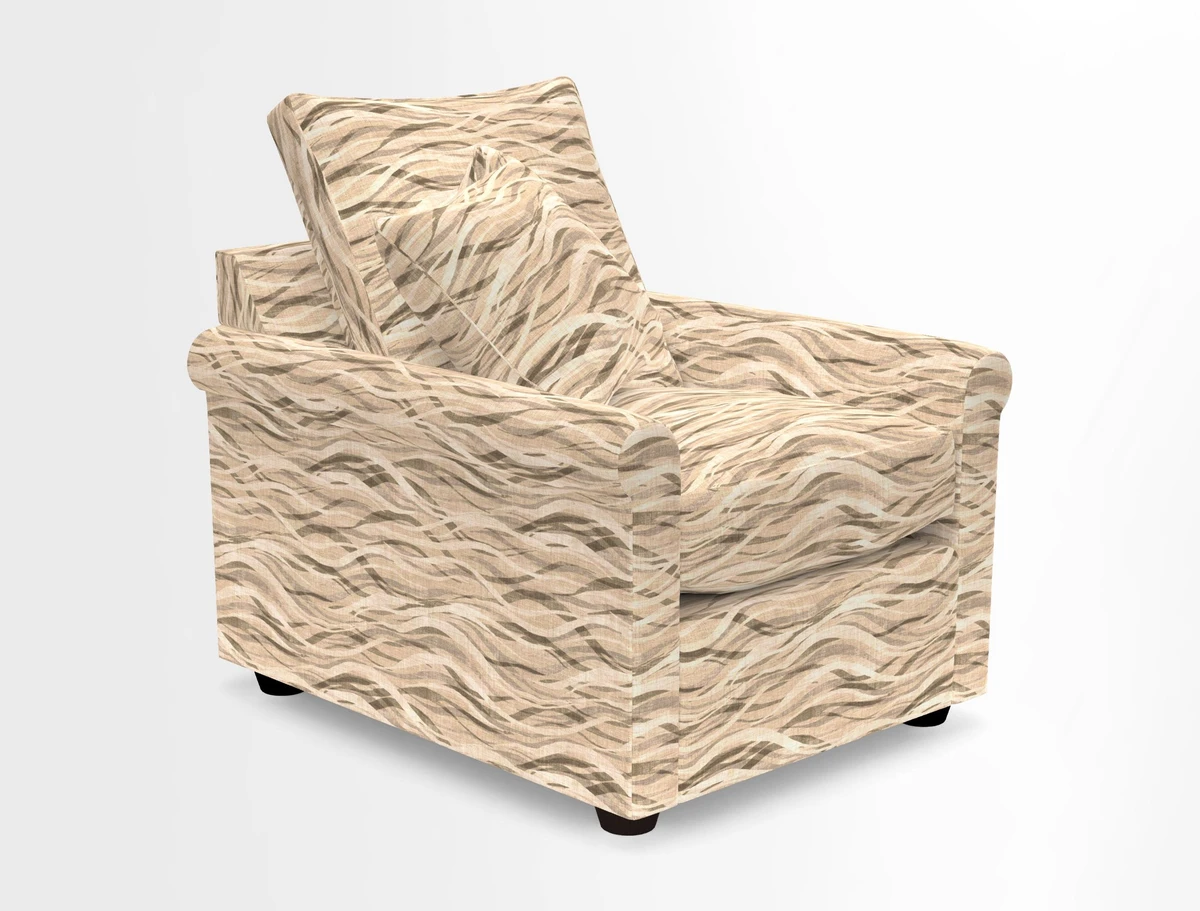 Sketch chair in Two Tone Plain Biscuit
