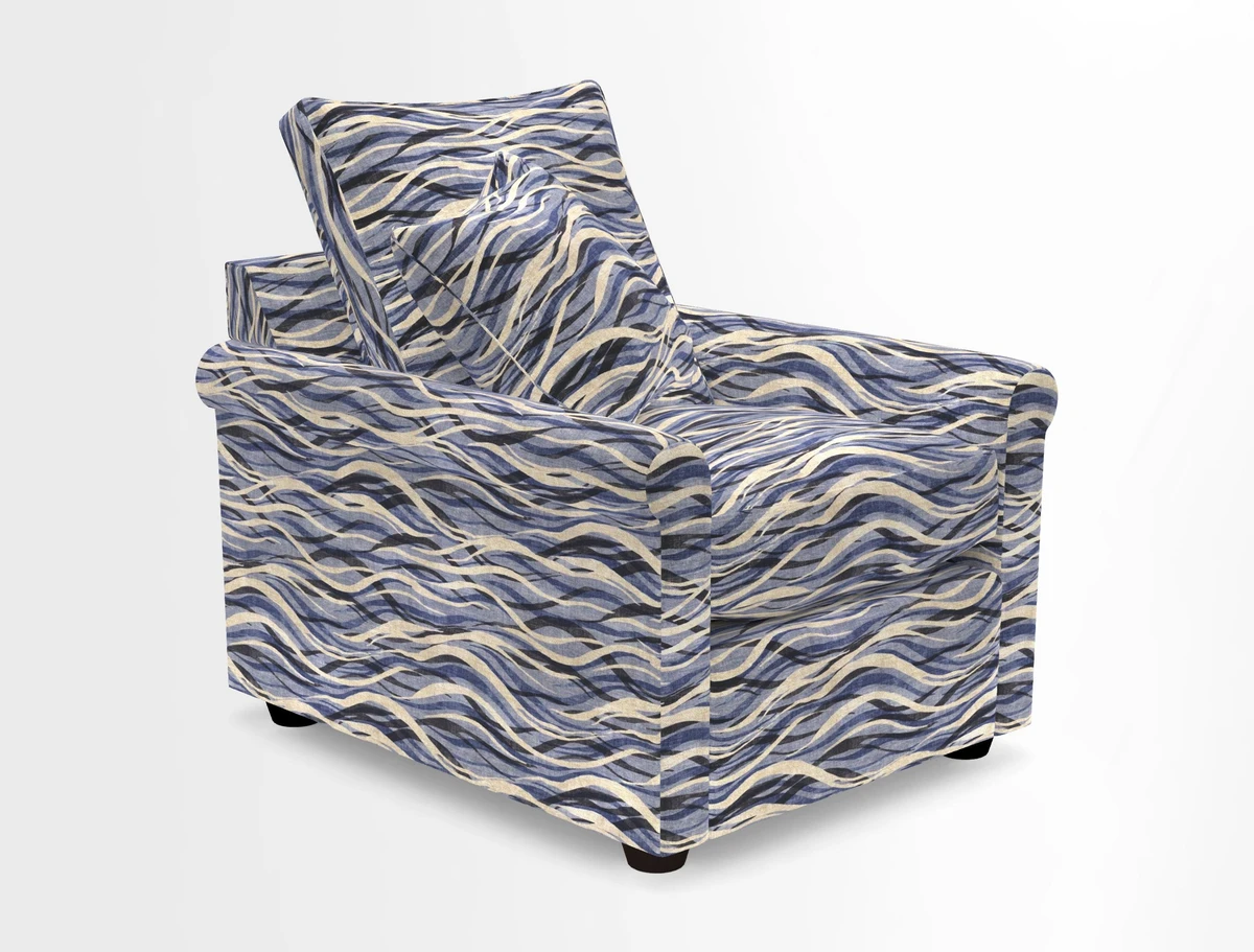 Sketch chair in Two Tone Plain Biscuit