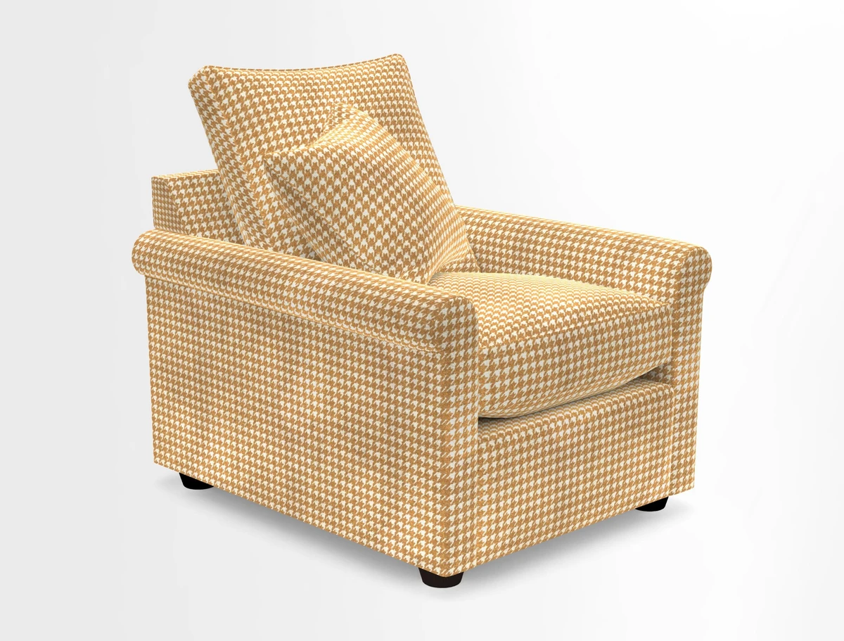 Sketch chair in Two Tone Plain Biscuit