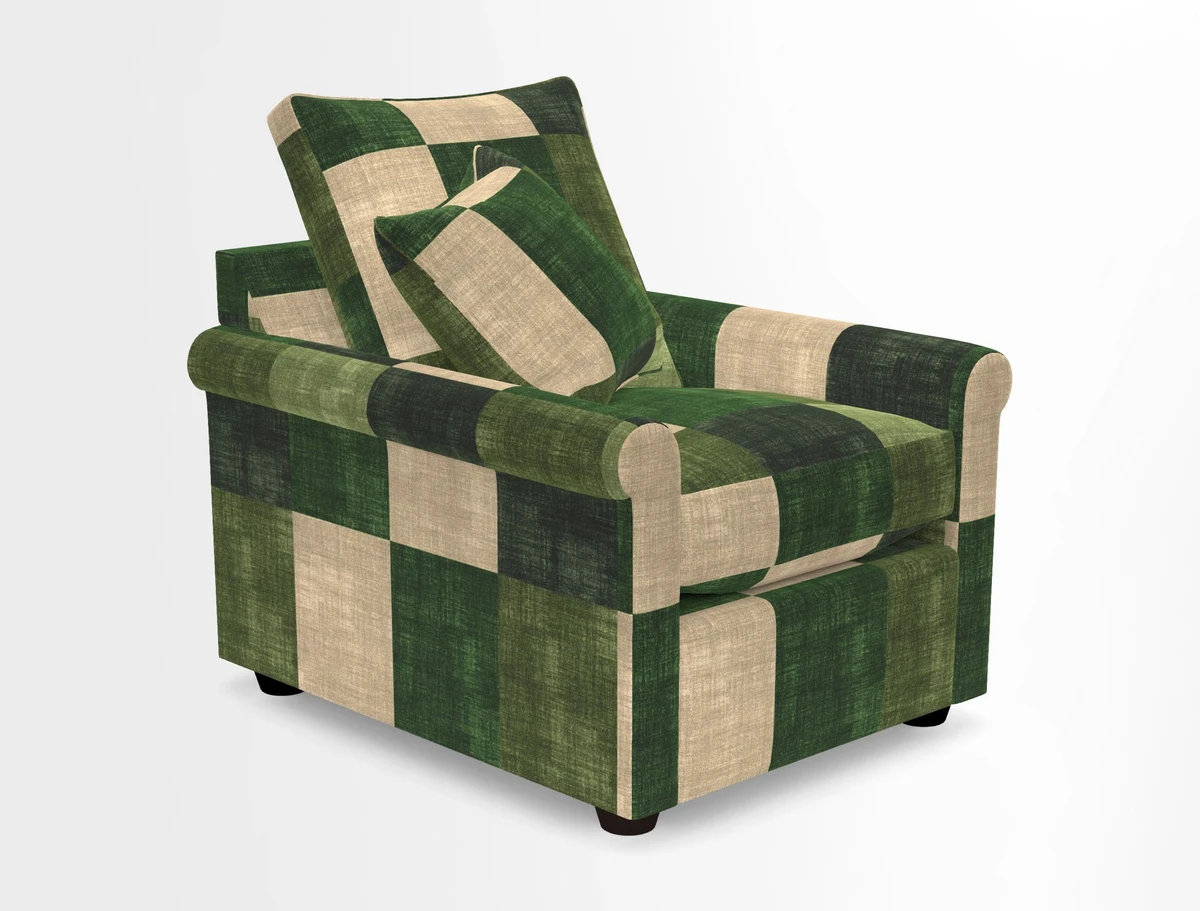Sketch chair in Two Tone Plain Biscuit