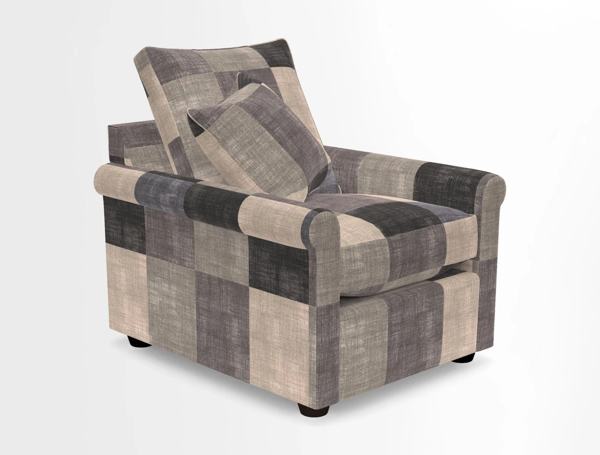 Sketch chair in Two Tone Plain Biscuit