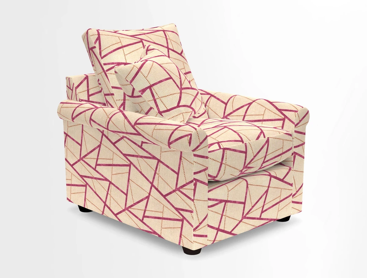 Sketch chair in Two Tone Plain Biscuit