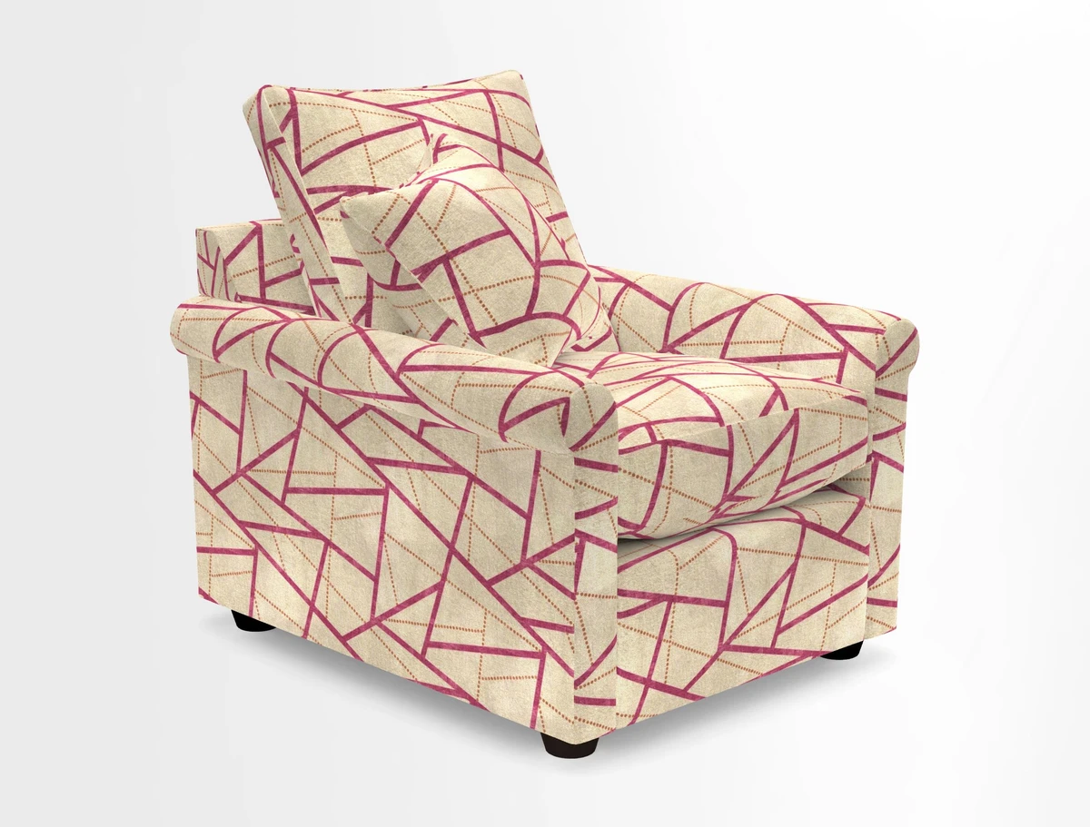 Sketch chair in Two Tone Plain Biscuit