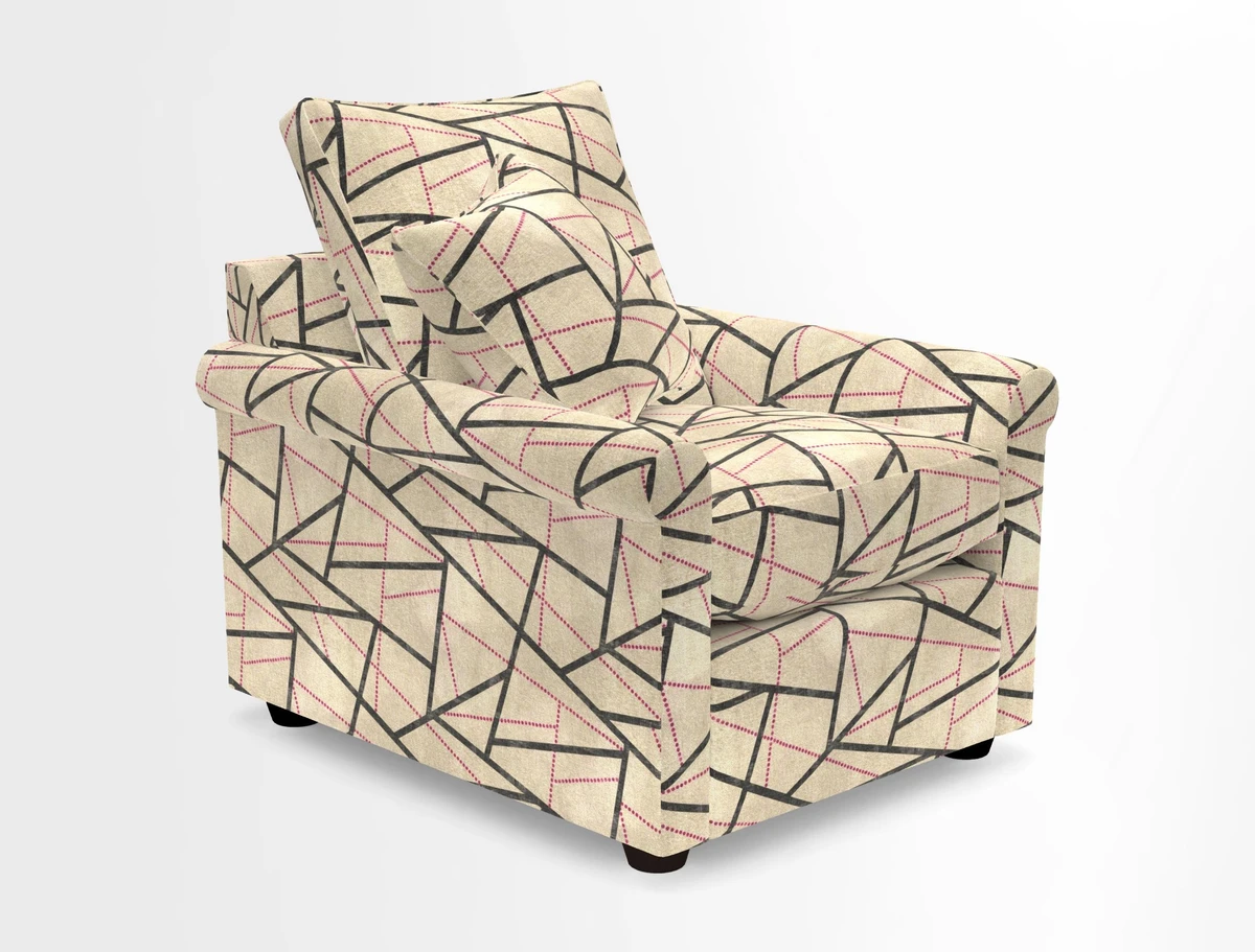 Sketch chair in Two Tone Plain Biscuit