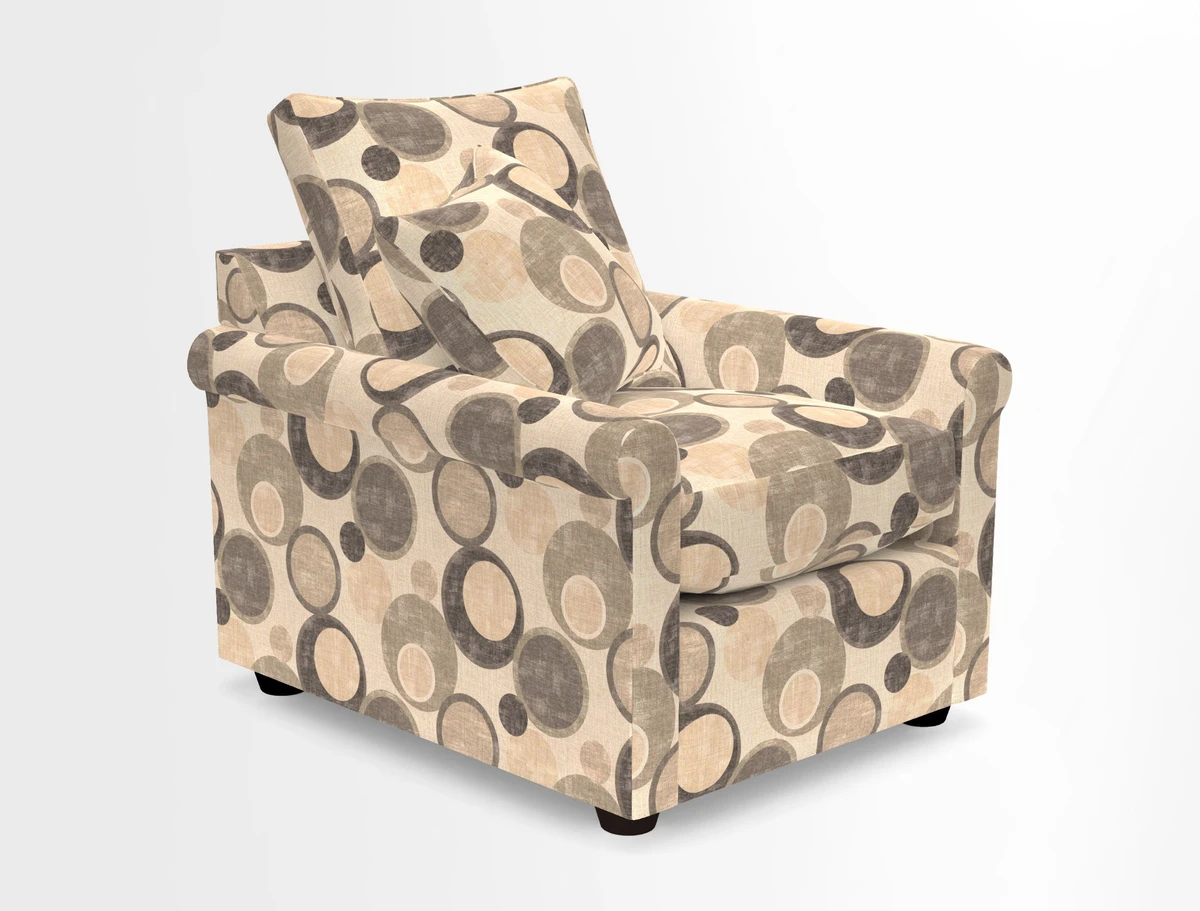 Sketch chair in Two Tone Plain Biscuit