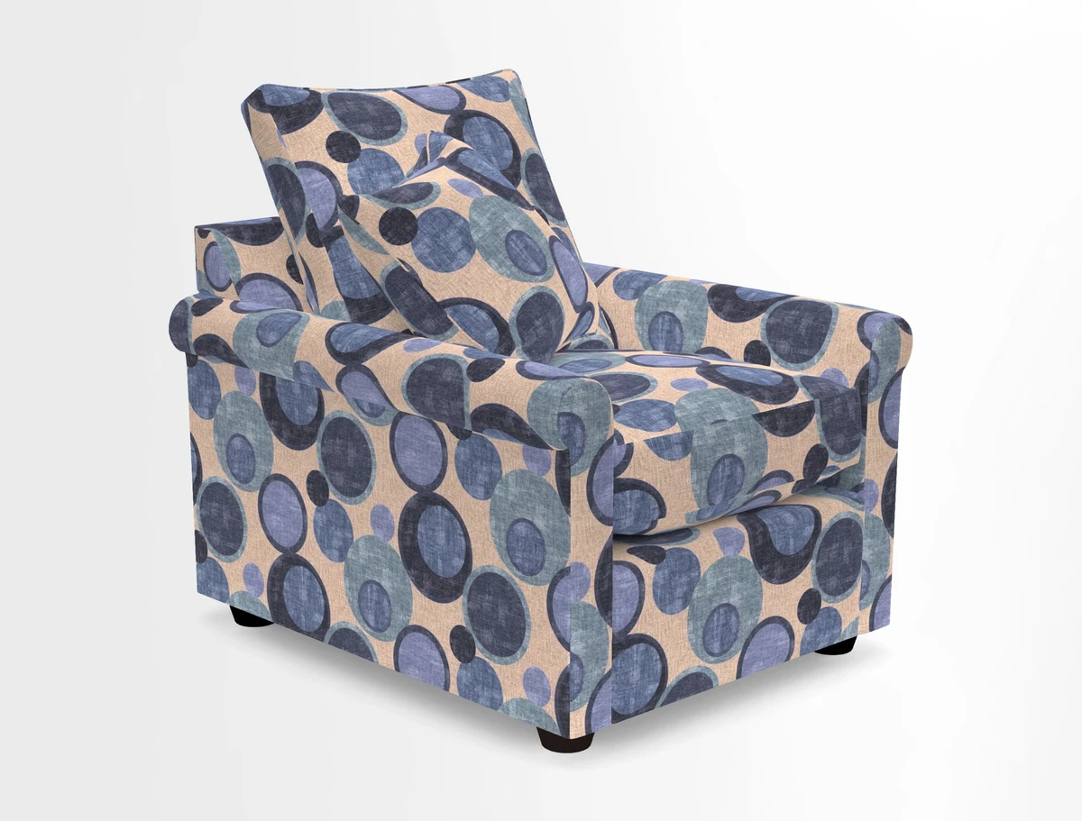 Sketch chair in Two Tone Plain Biscuit