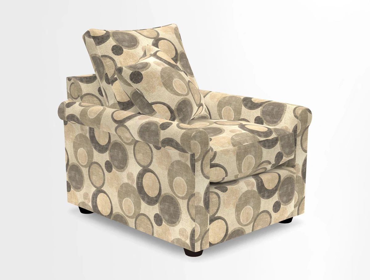 Sketch chair in Two Tone Plain Biscuit