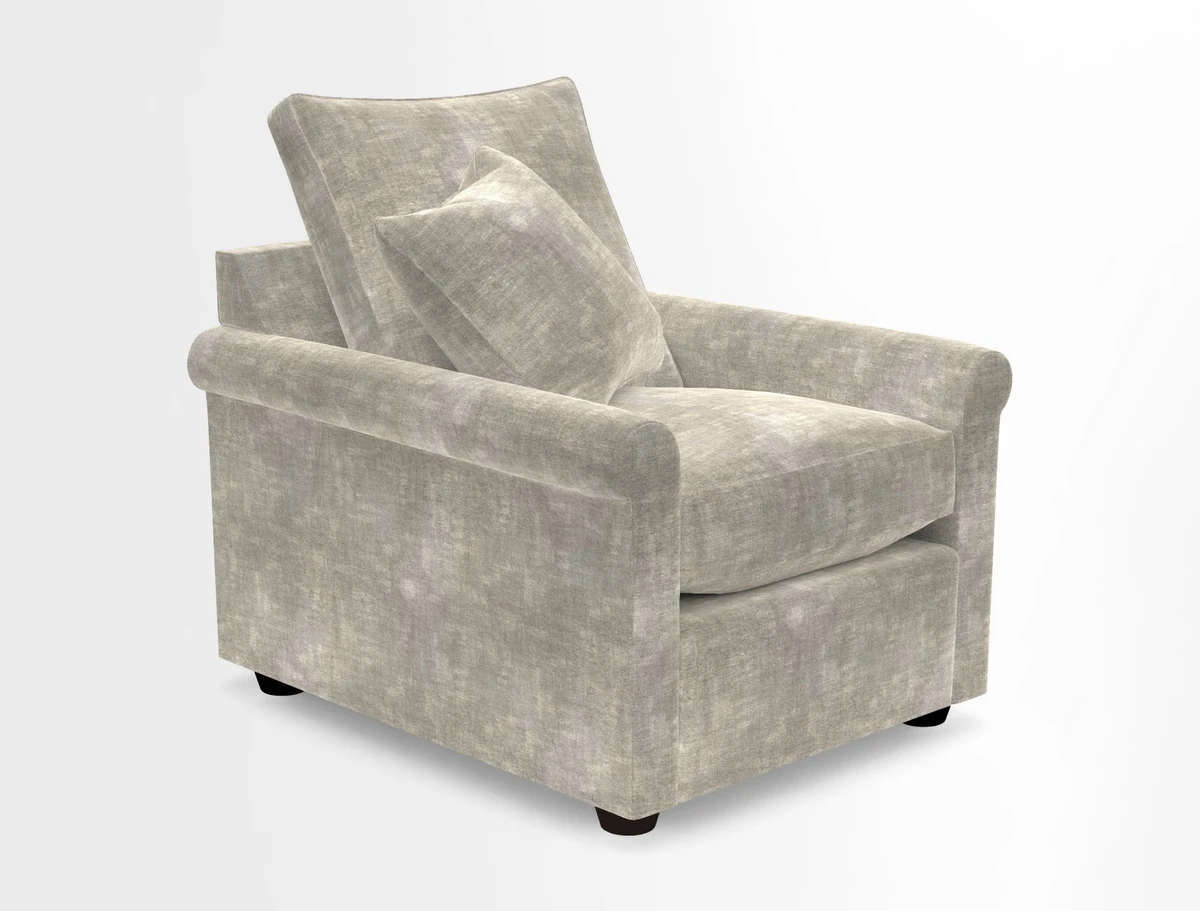 Sketch chair in Two Tone Plain Biscuit