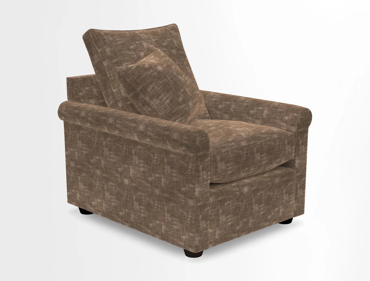Sketch chair in Two Tone Plain Biscuit