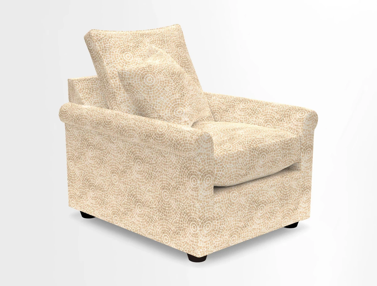 Sketch chair in Two Tone Plain Biscuit