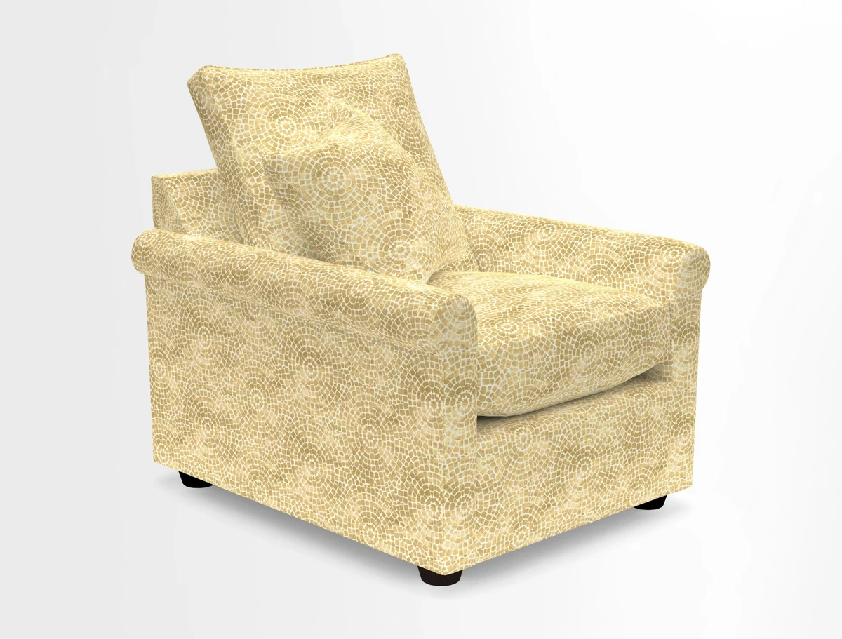 Sketch chair in Two Tone Plain Biscuit