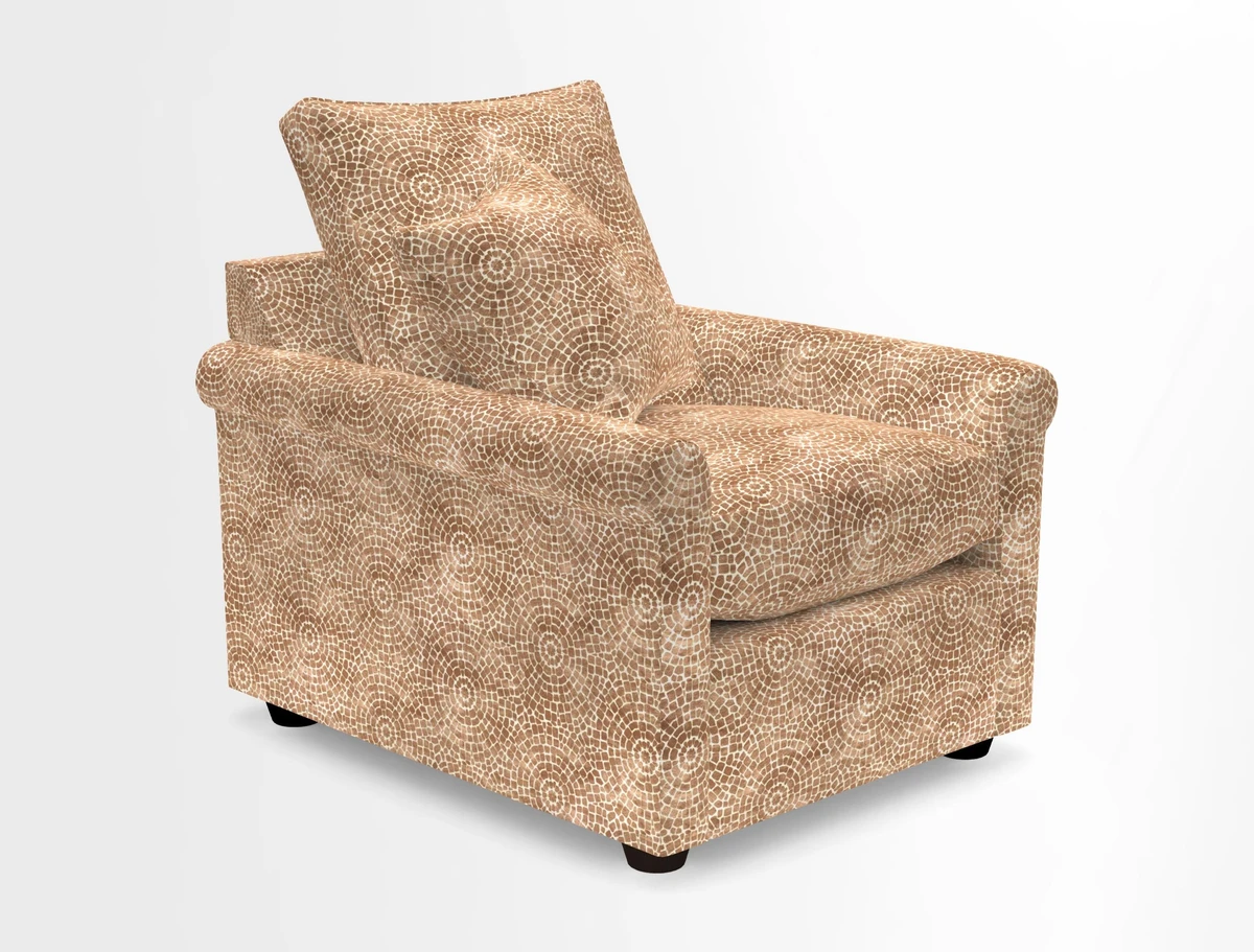 Sketch chair in Two Tone Plain Biscuit