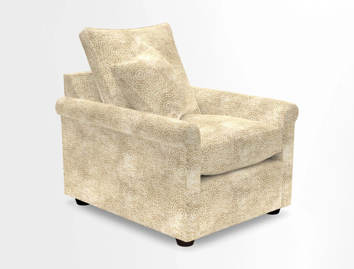 Sketch chair in Two Tone Plain Biscuit