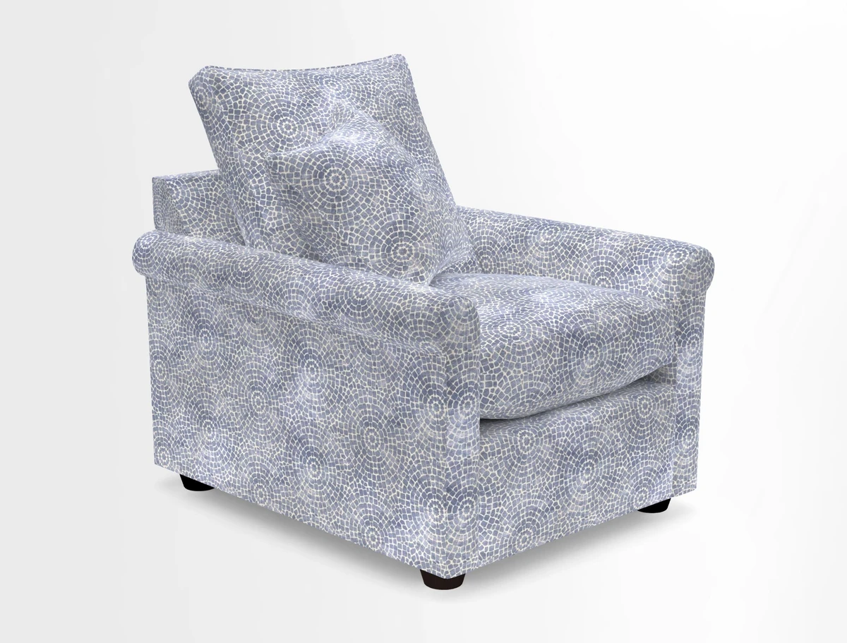 Sketch chair in Two Tone Plain Biscuit