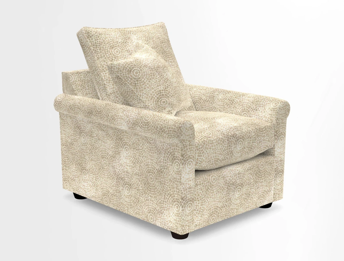 Sketch chair in Two Tone Plain Biscuit