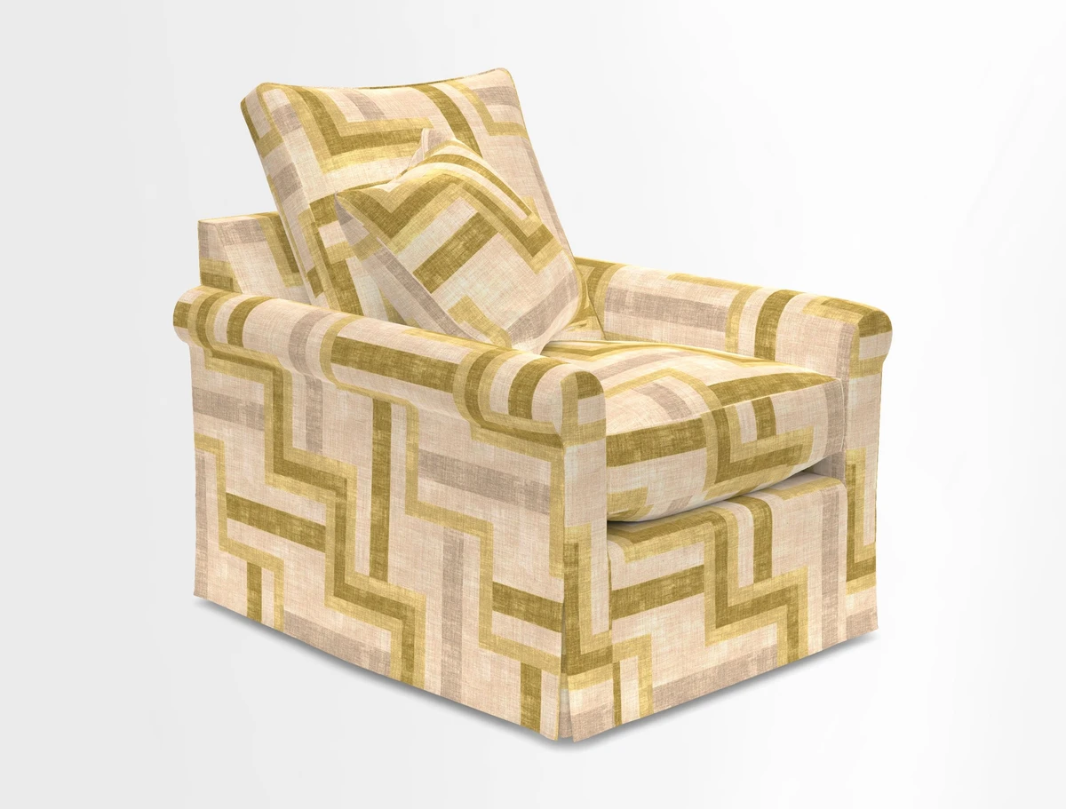 Sketch chair in Two Tone Plain Biscuit