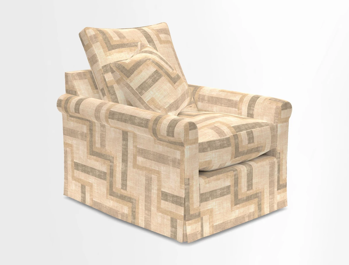 Sketch chair in Two Tone Plain Biscuit