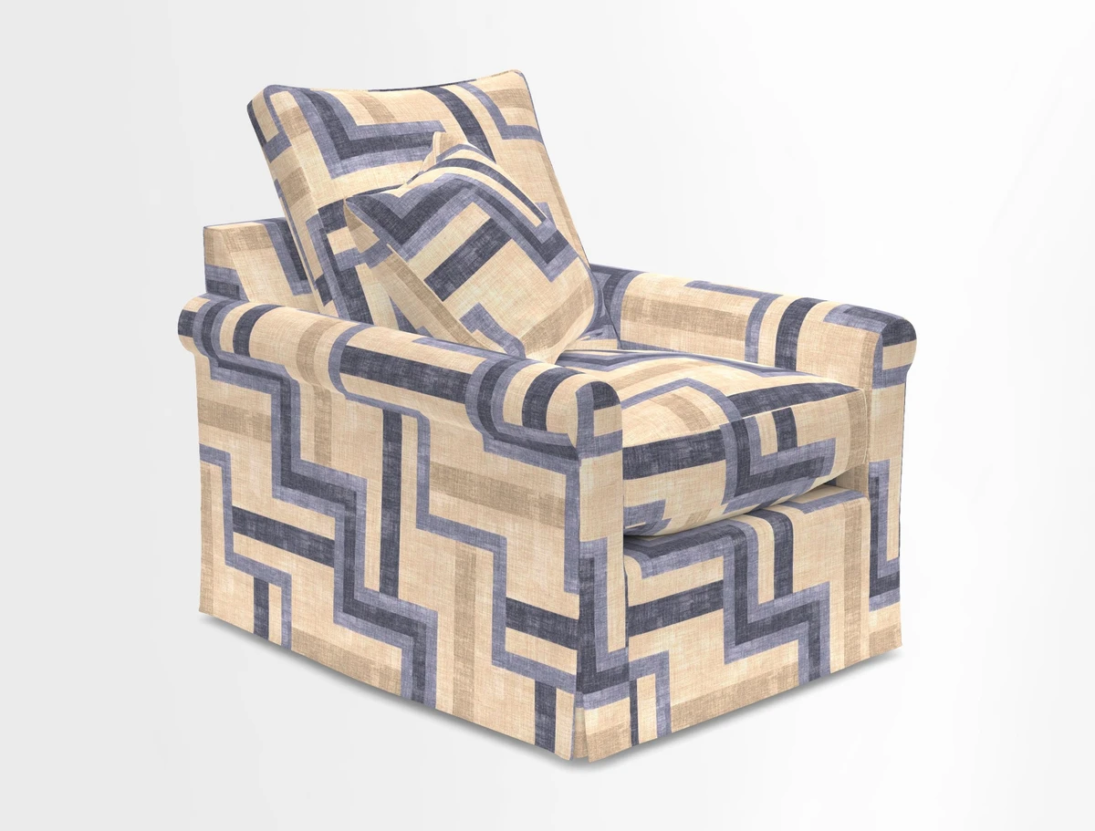 Sketch chair in Two Tone Plain Biscuit
