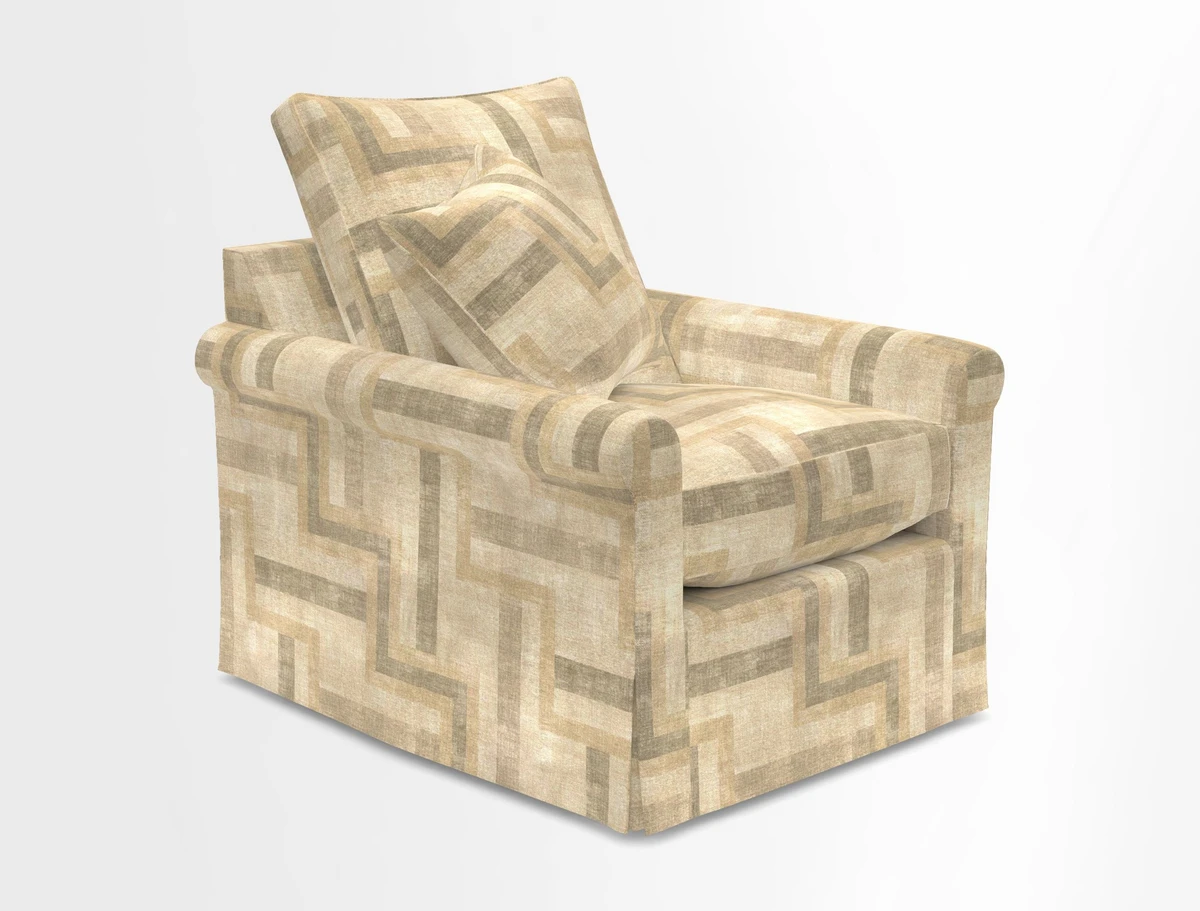 Sketch chair in Two Tone Plain Biscuit