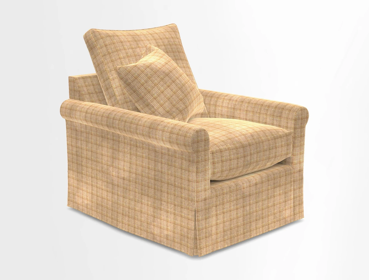 Sketch chair in Two Tone Plain Biscuit
