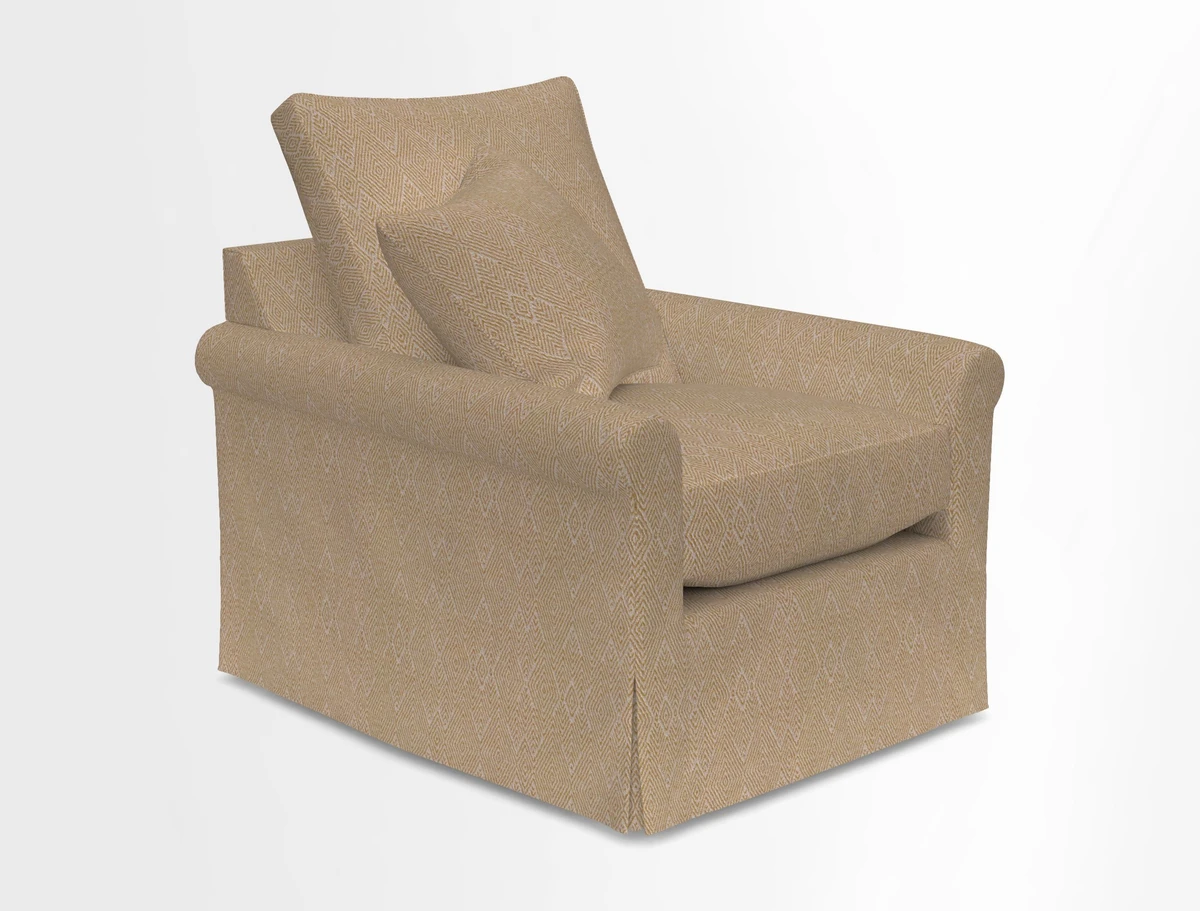 Sketch chair in Two Tone Plain Biscuit