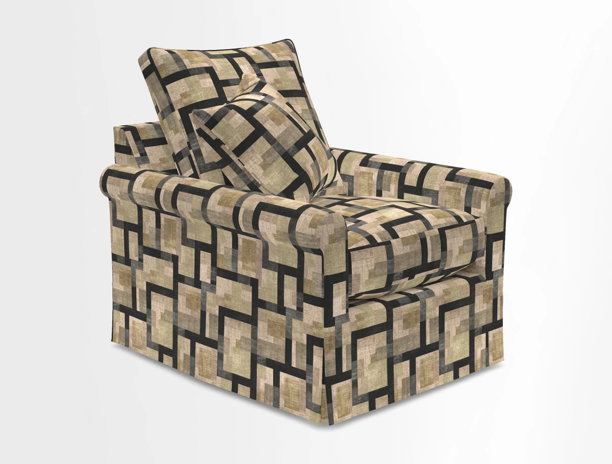 Sketch chair in Two Tone Plain Biscuit