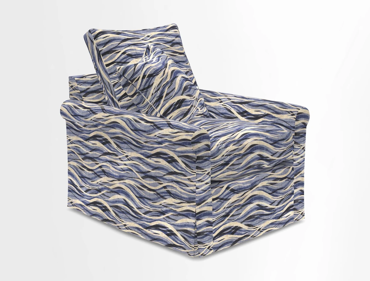 Sketch chair in Two Tone Plain Biscuit
