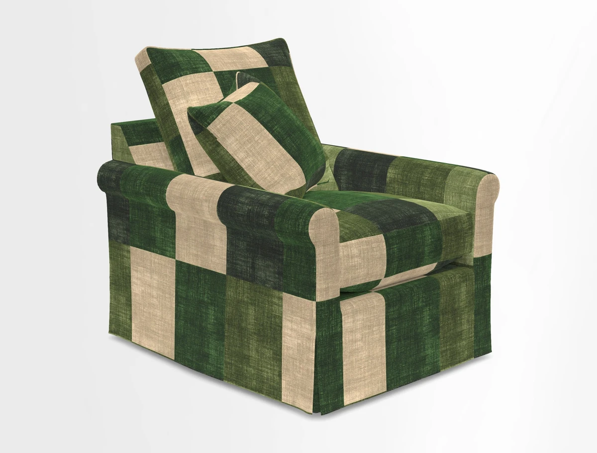 Sketch chair in Two Tone Plain Biscuit