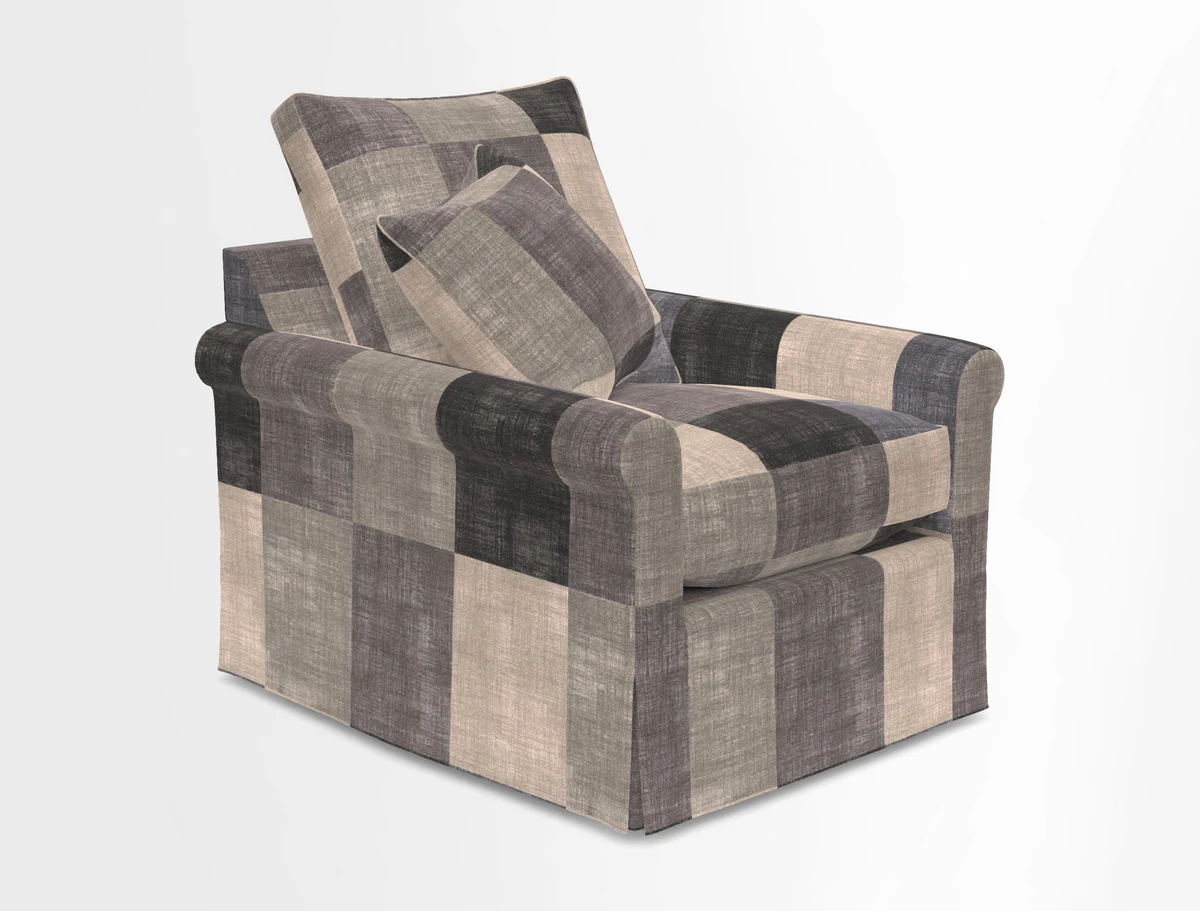 Sketch chair in Two Tone Plain Biscuit