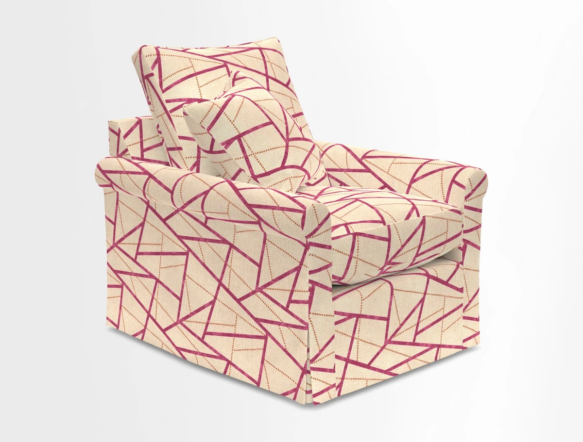 Sketch chair in Two Tone Plain Biscuit