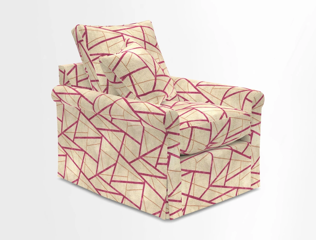 Sketch chair in Two Tone Plain Biscuit