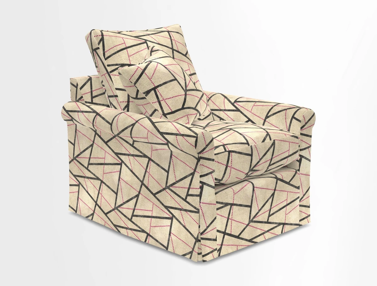 Sketch chair in Two Tone Plain Biscuit
