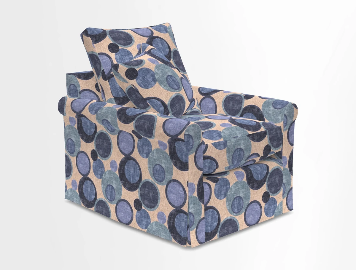 Sketch chair in Two Tone Plain Biscuit