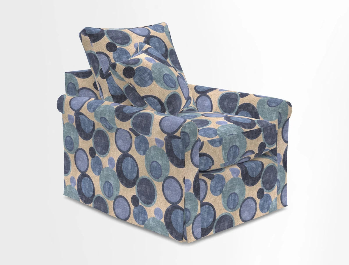 Sketch chair in Two Tone Plain Biscuit