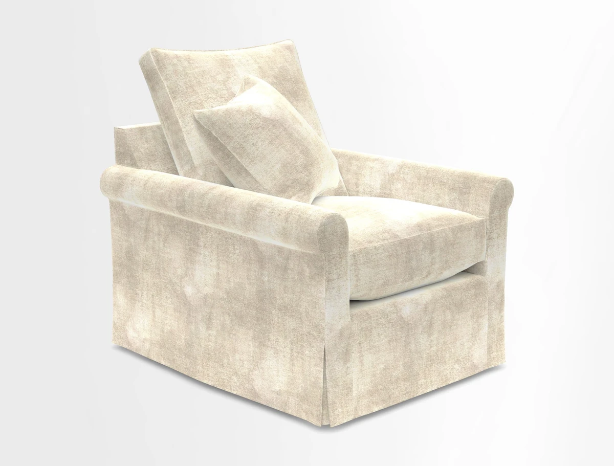 Sketch chair in Two Tone Plain Biscuit