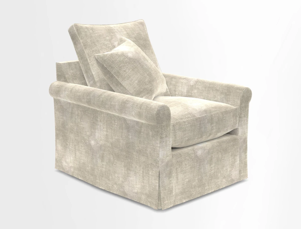 Sketch chair in Two Tone Plain Biscuit