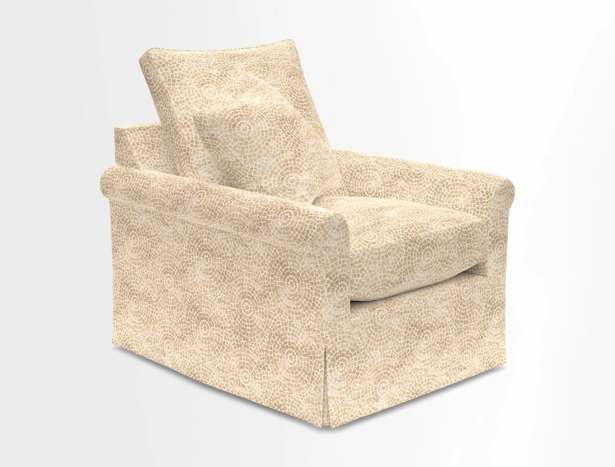 Sketch chair in Two Tone Plain Biscuit