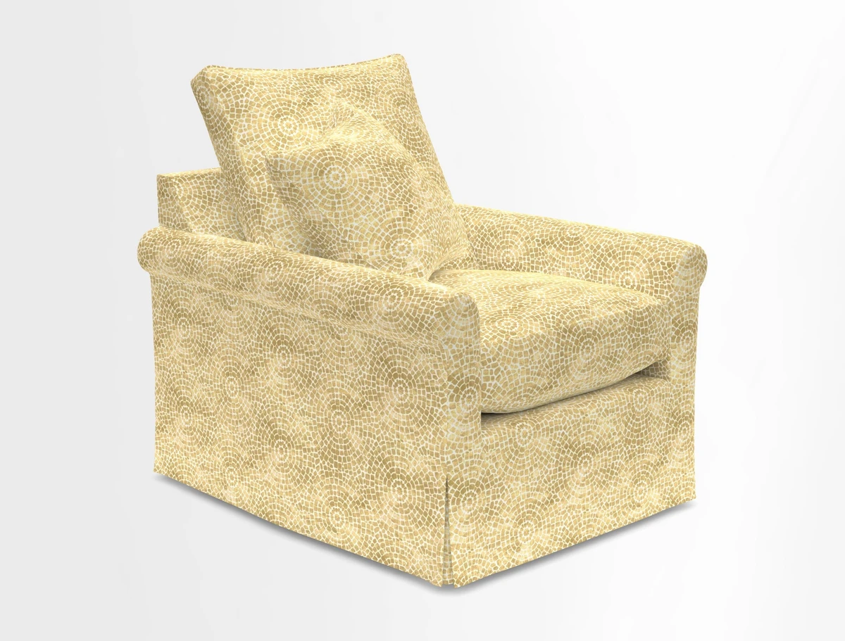 Sketch chair in Two Tone Plain Biscuit