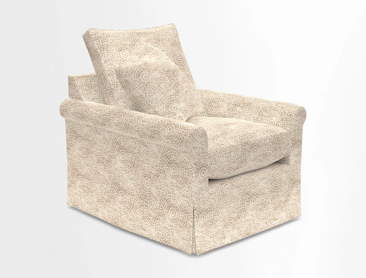 Sketch chair in Two Tone Plain Biscuit