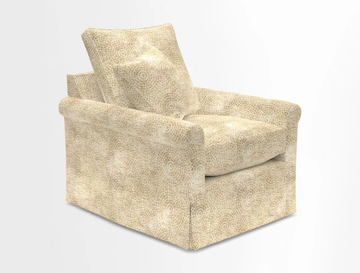 Sketch chair in Two Tone Plain Biscuit
