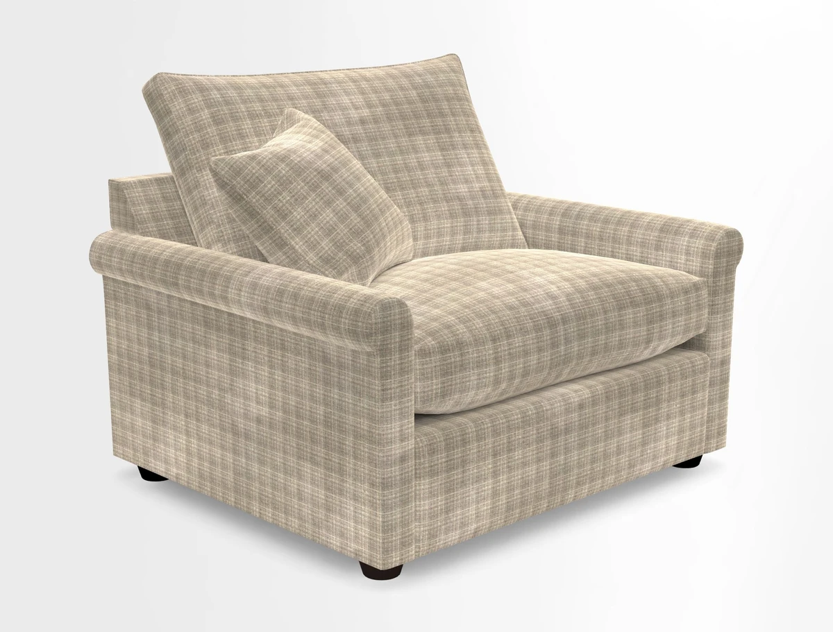 Sketch snuggler in Two Tone Plain Biscuit