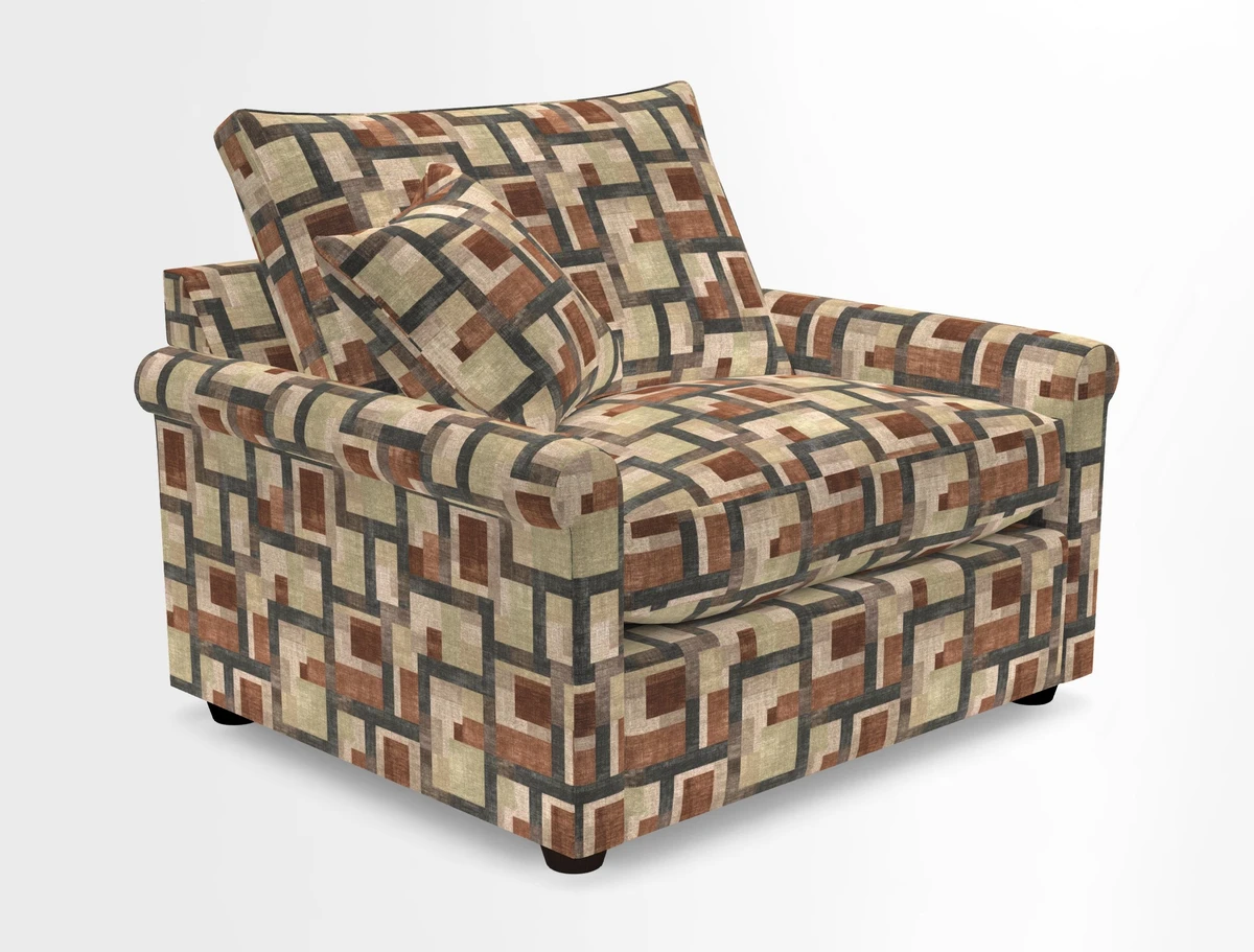 Sketch snuggler in Two Tone Plain Biscuit