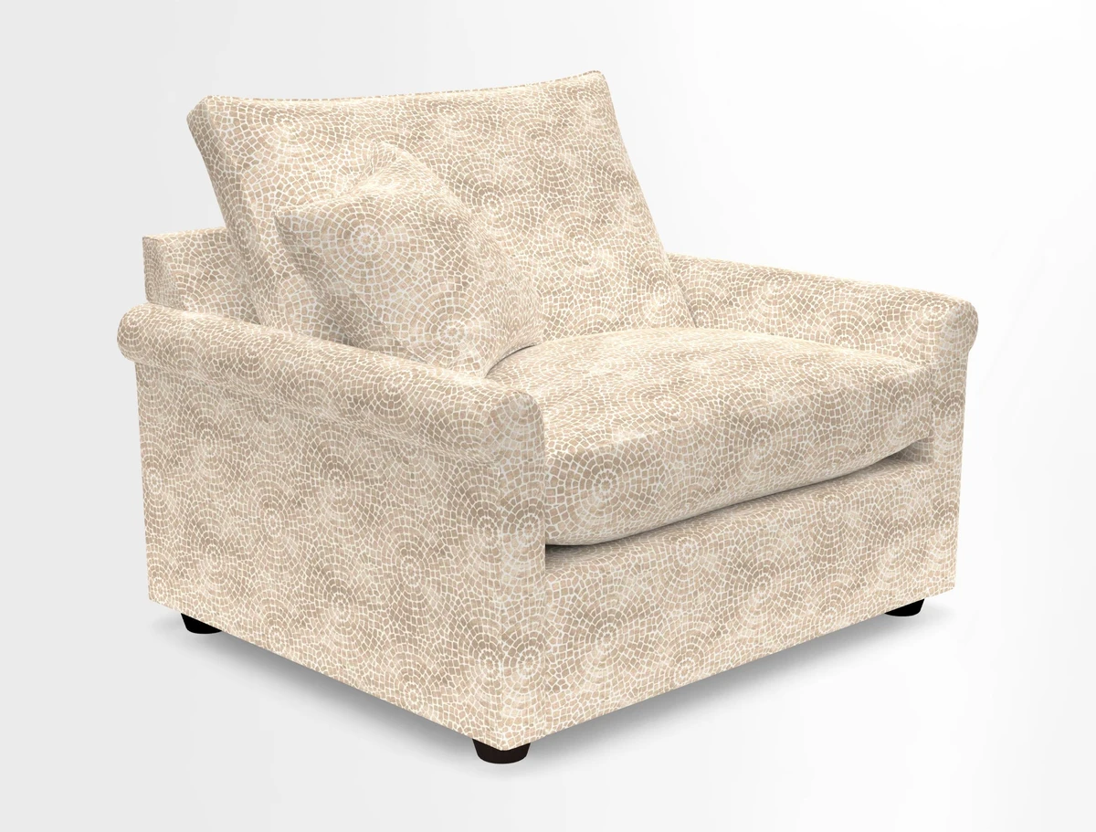 Sketch snuggler in Two Tone Plain Biscuit