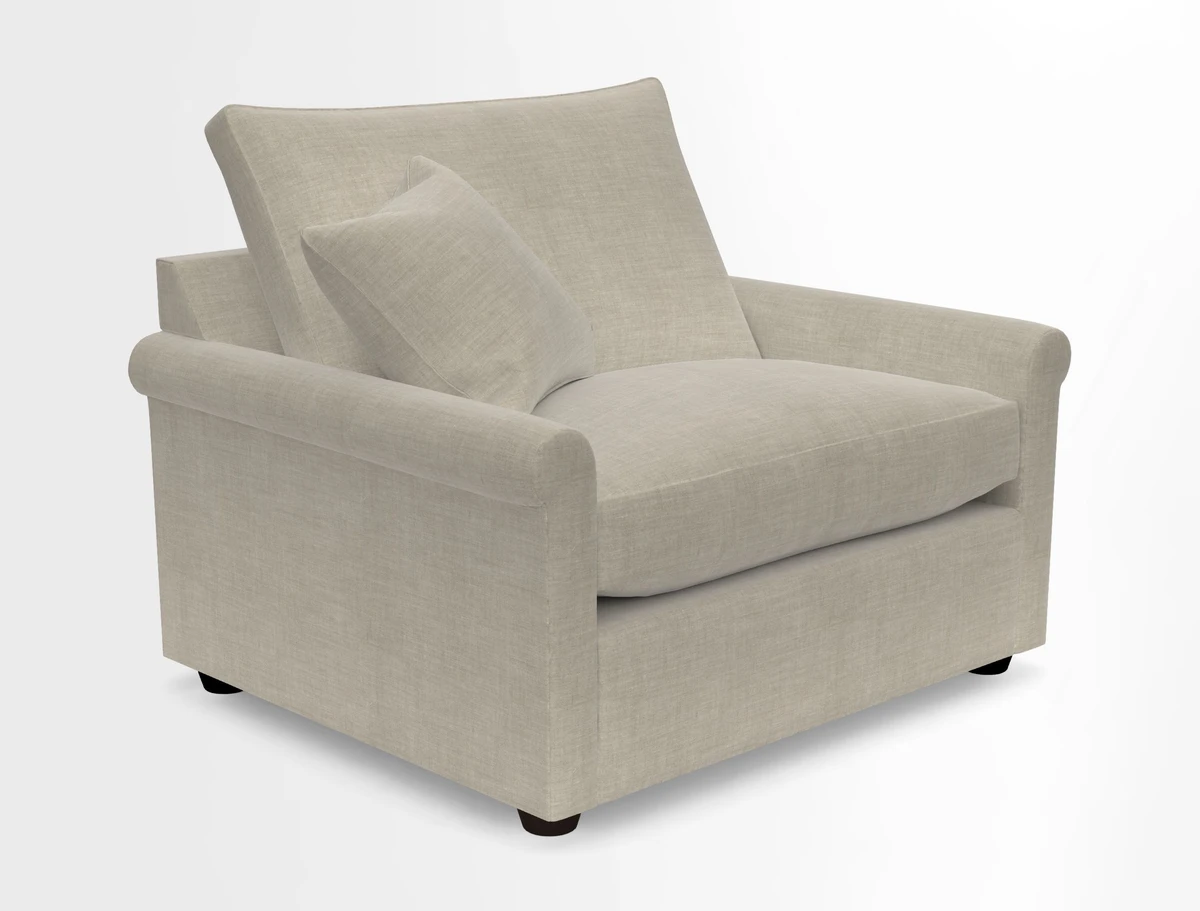 Sketch snuggler in Two Tone Plain Biscuit