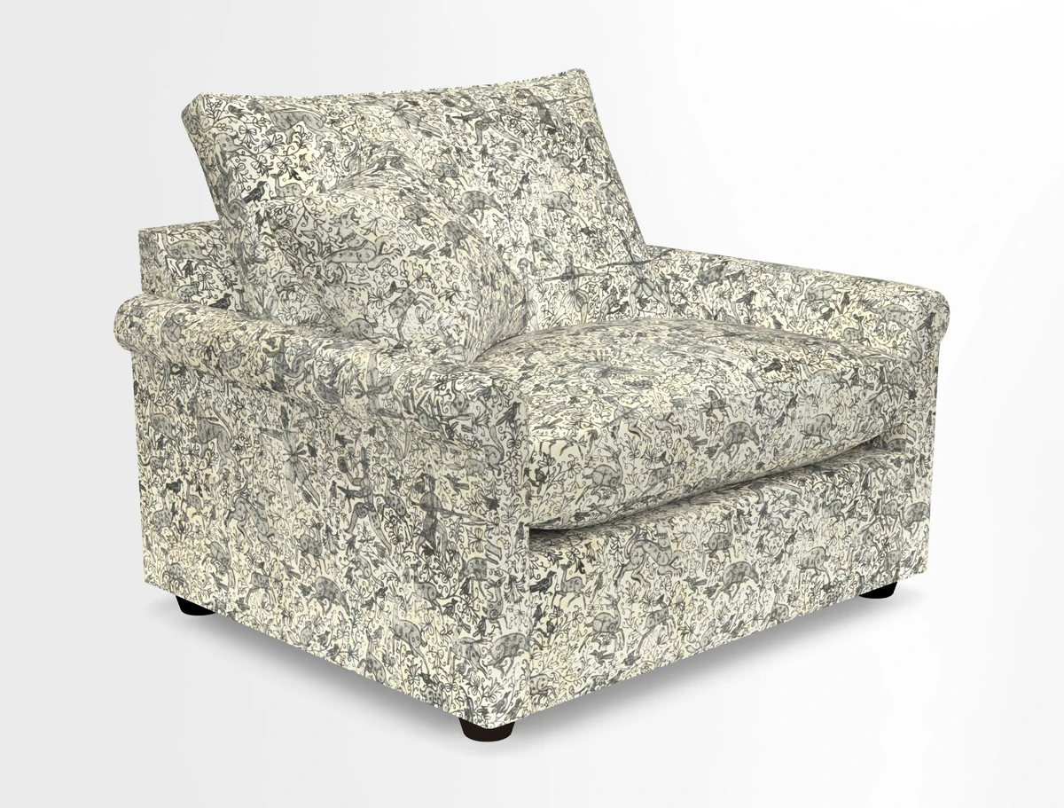 Sketch snuggler in Two Tone Plain Biscuit