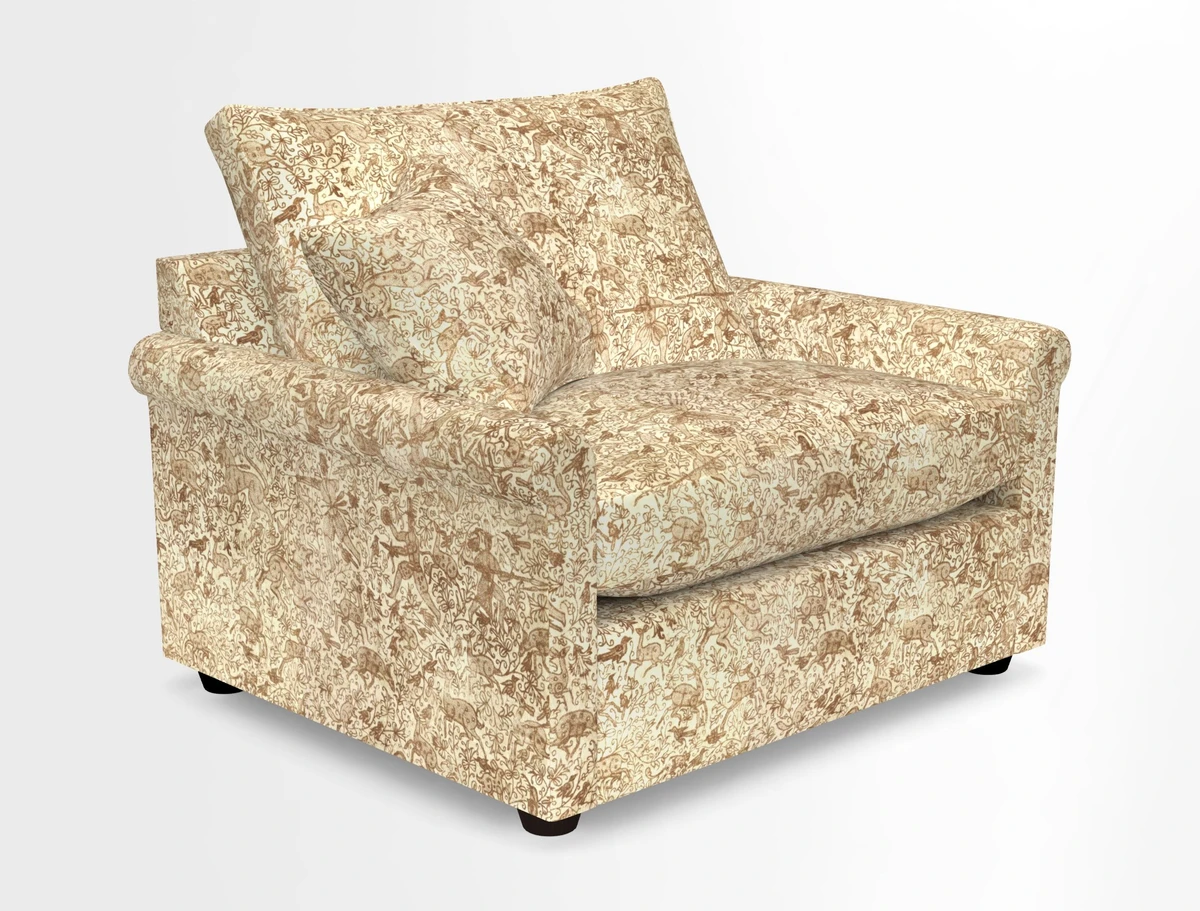 Sketch snuggler in Two Tone Plain Biscuit