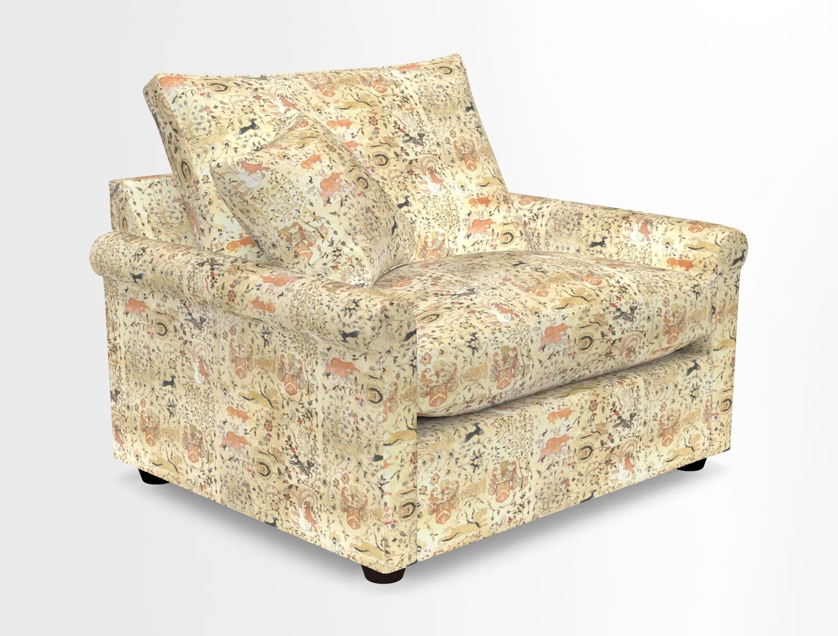 Sketch snuggler in Two Tone Plain Biscuit