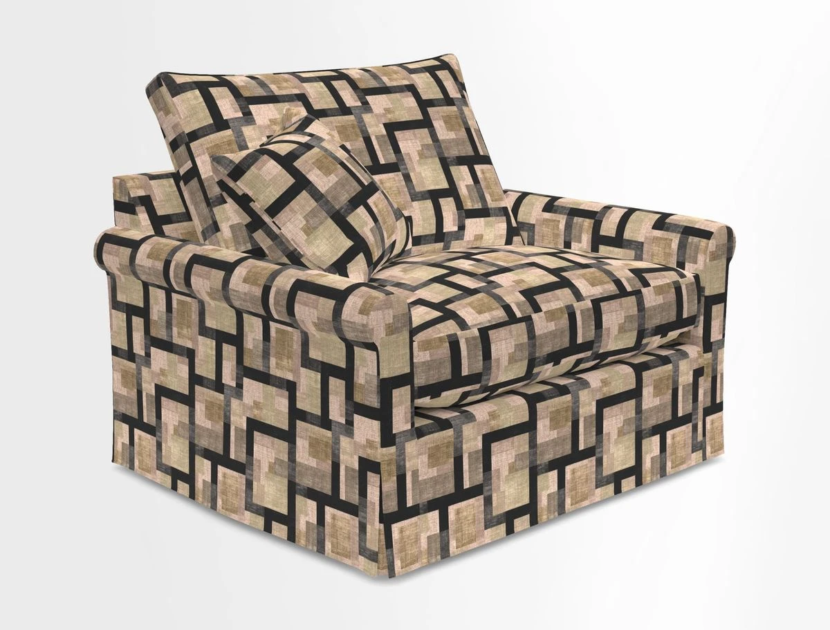 Sketch snuggler in Two Tone Plain Biscuit