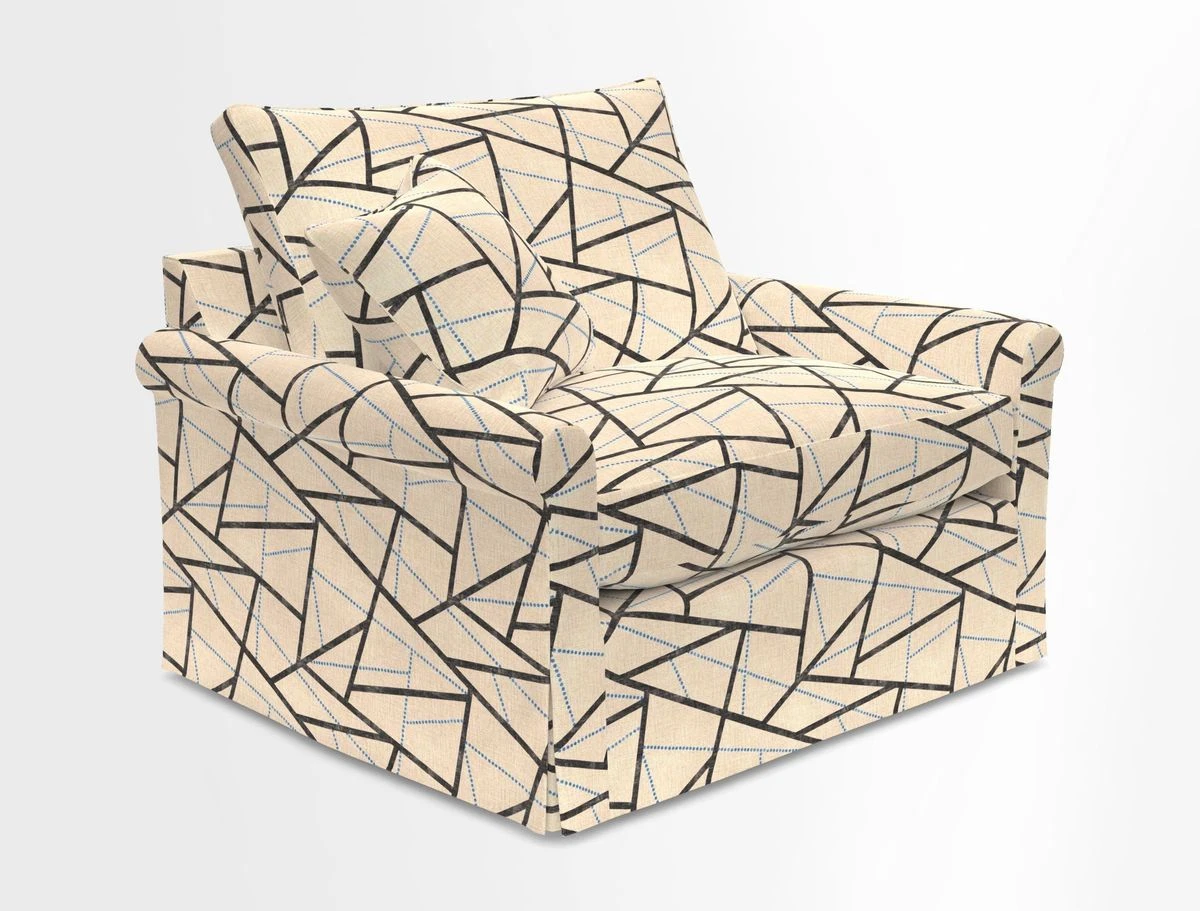 Sketch snuggler in Two Tone Plain Biscuit